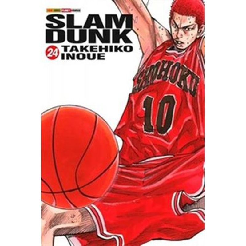 livro slam dunk 24 reb. panini books (mp)