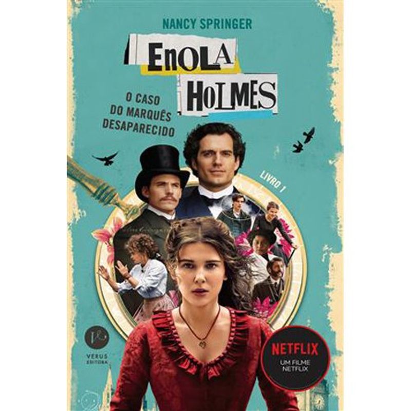 livro enola holmes: o caso do marquês desaparecido (vol. 1) verus editora (mp)