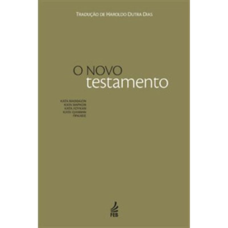 livro o novo testamento feb editora (mp)