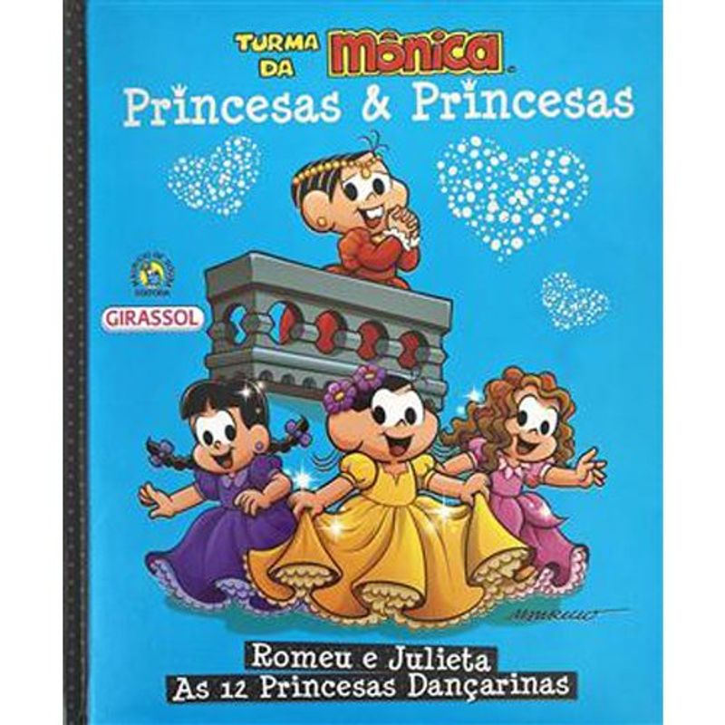 livro turma mônica princesas & (mp)