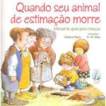livro quando seu animal de estimação morre paulus editora (mp)