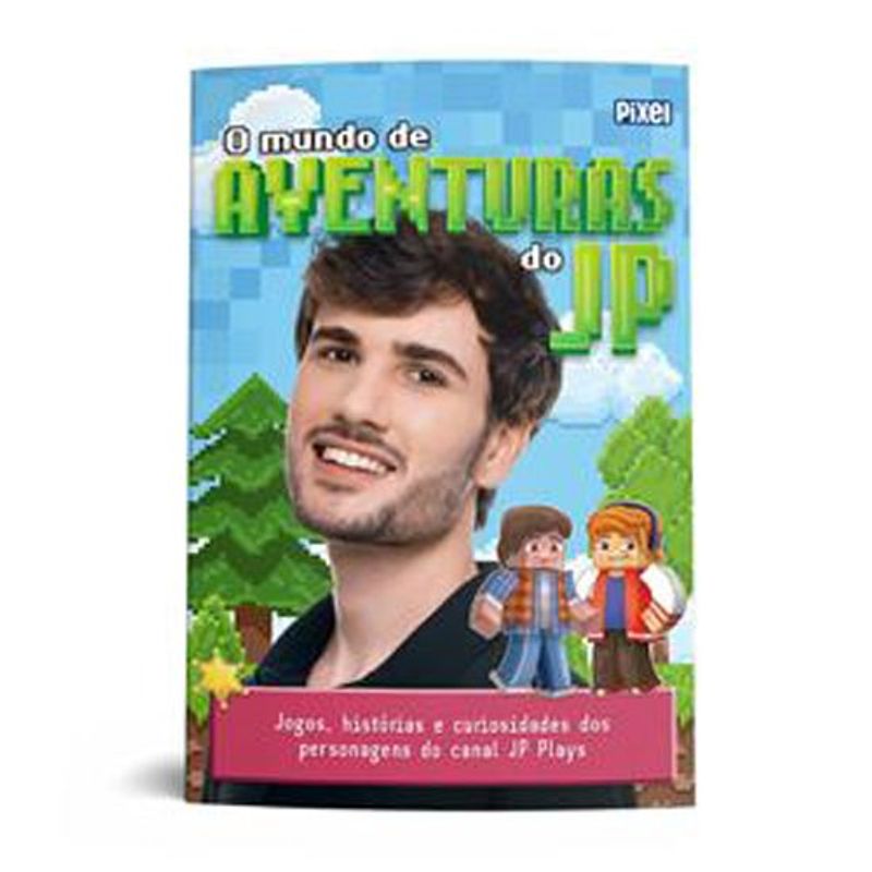 livro o mundo de aventuras do jp pixel media comunicações (mp)