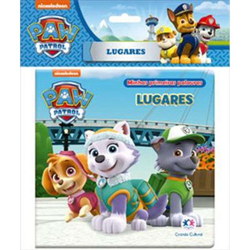 livro patrulha canina lugares ciranda cultural (mp)