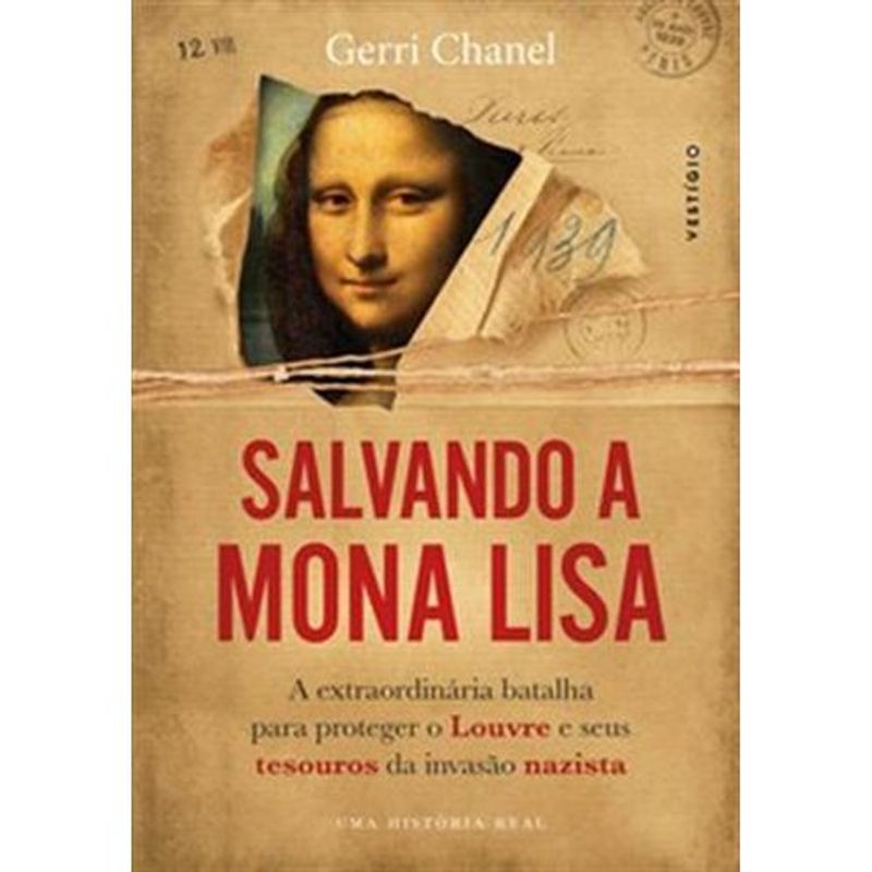 livro salvando a mona lisa vestígio (mp)