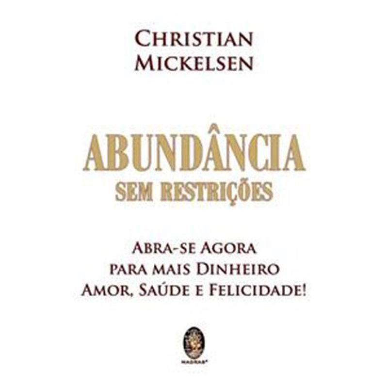 livro abundância sem restrições madras editora (mp)