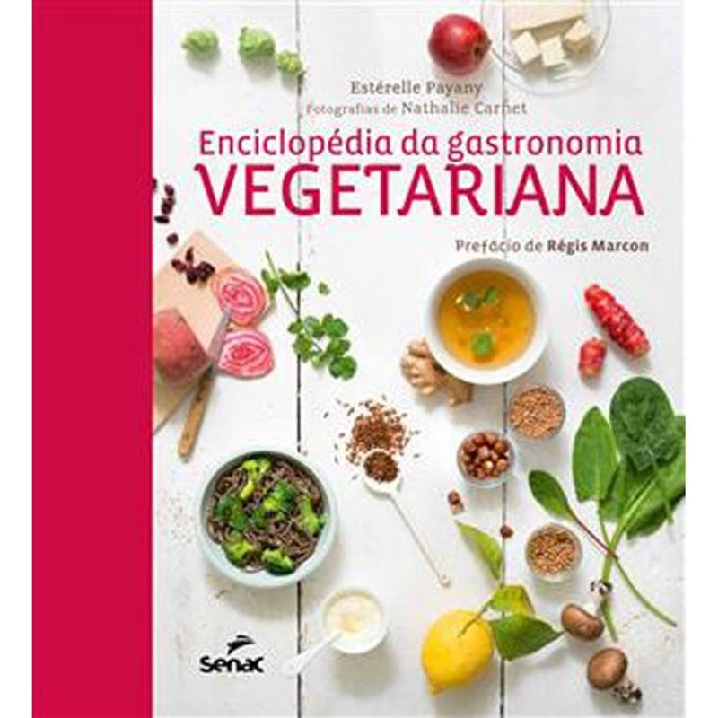 livro enciclopédia da gastronomia vegetariana senac-sp (mp)