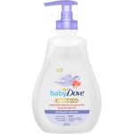 sabonete líquido hidratação relaxante hora de dormir 400ml dove baby