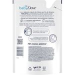 sabonete líquido hidratação glicerinada 400ml refil dove baby