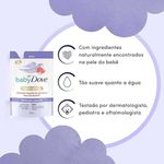 sabonete líquido de glicerina hidratação relaxante 400ml refil dove baby