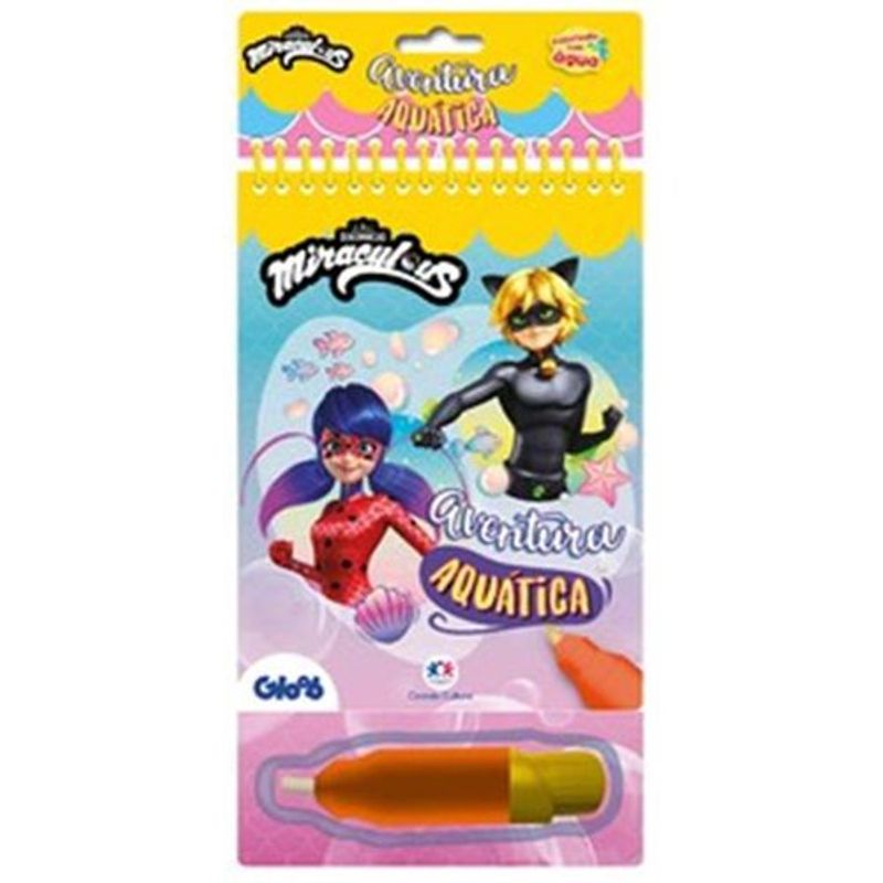 livro ladybug aventura aquática ciranda cultural (mp)
