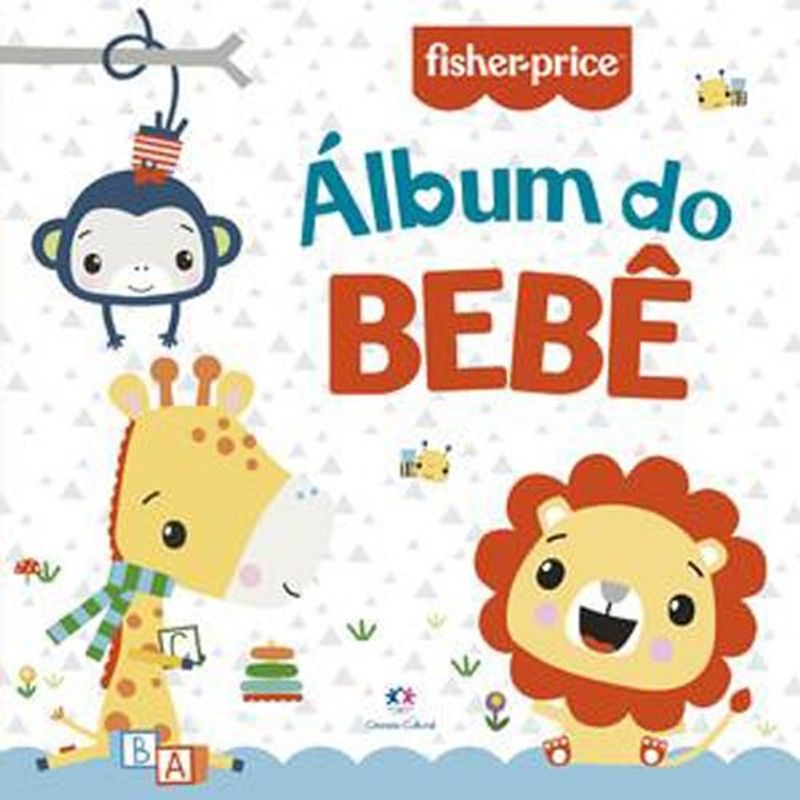 livro fisher-price álbum do bebê ciranda cultural (mp)