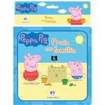 livro peppa pig praia em família ciranda cultural (mp)