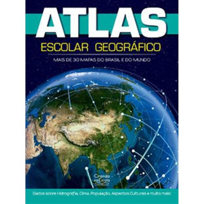 livro atlas escolar geográfico 48p ciranda cultural (mp)
