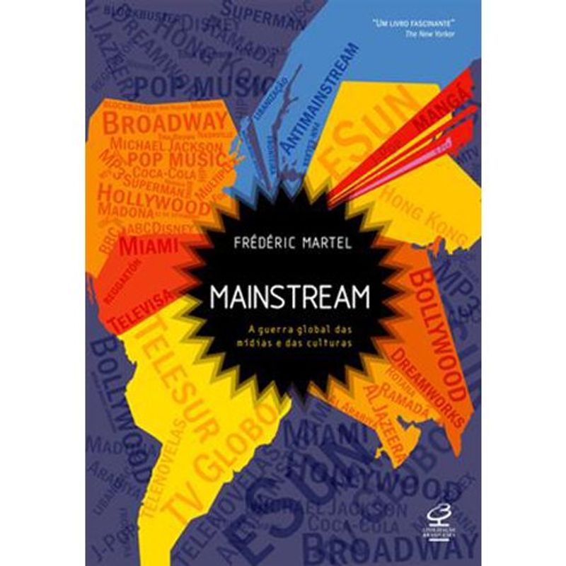 livro mainstream: a guerra global das mídias e das culturas civil izaçao brasileira (mp)