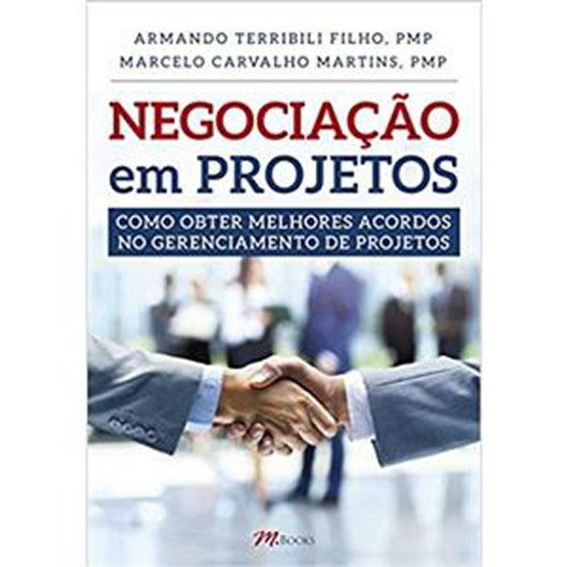livro negociação em projetos m.books (mp)