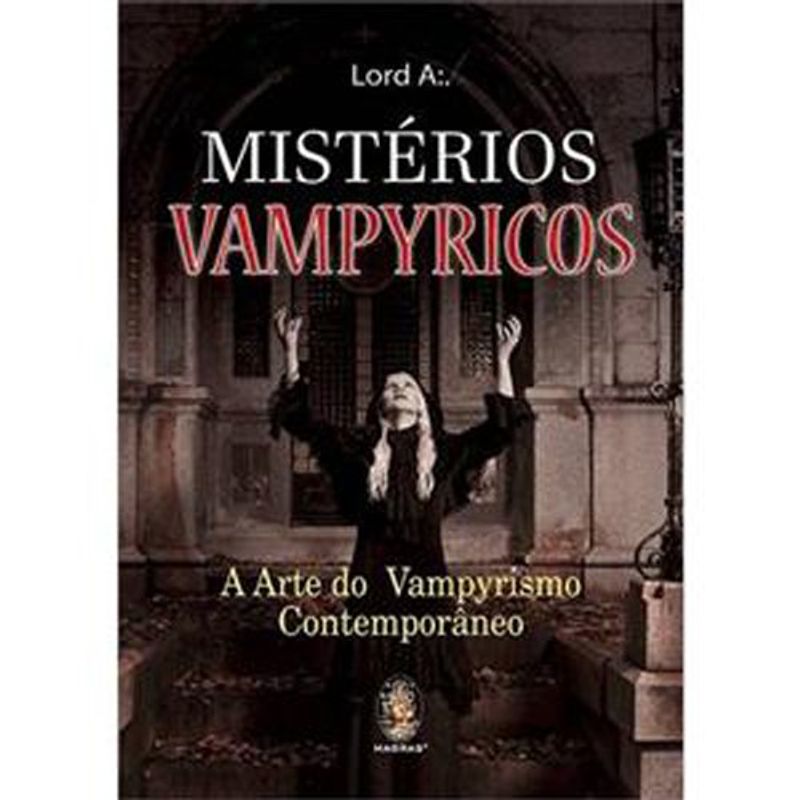 livro mistérios vampyricos a arte do vampyrismo contemporâneo m adras editora (mp)