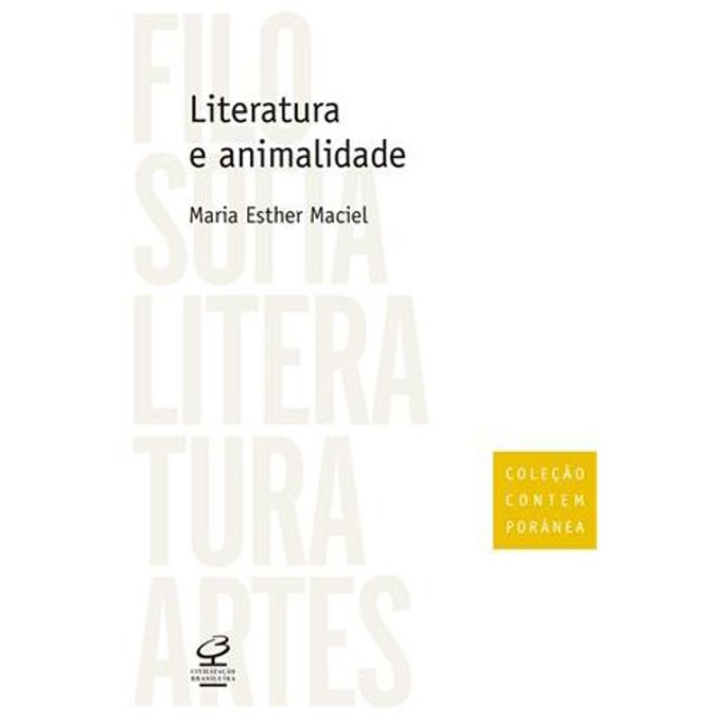 livro literatura e animalidade civilizaçao brasileira (mp)