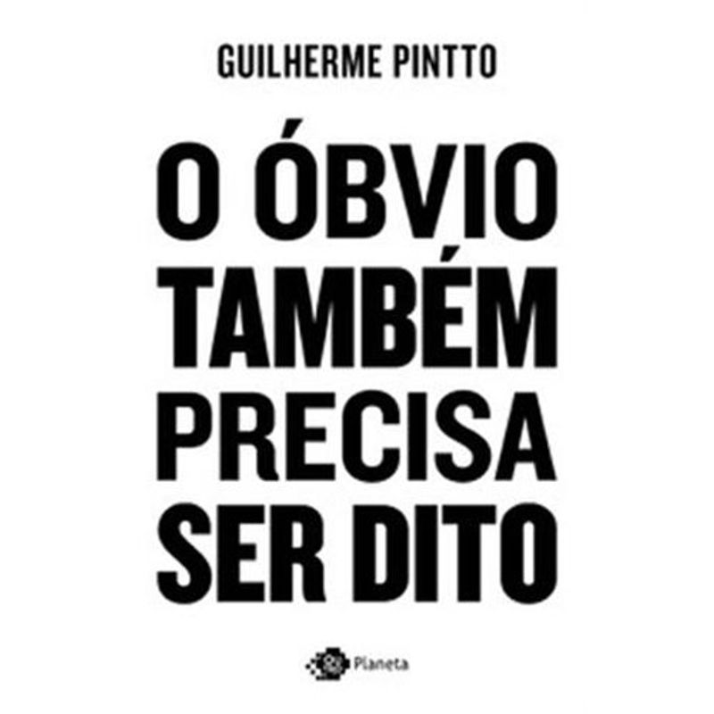 livro o óbvio também precisa ser dito planeta (mp)