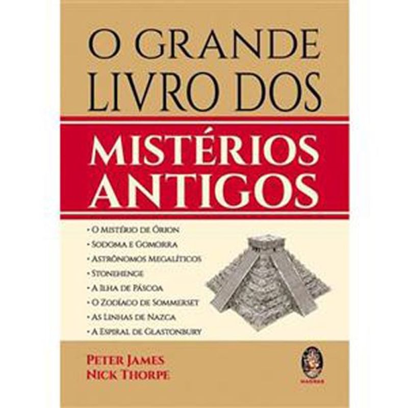 livro o grande livro dos mistérios antigos madras editora (mp)
