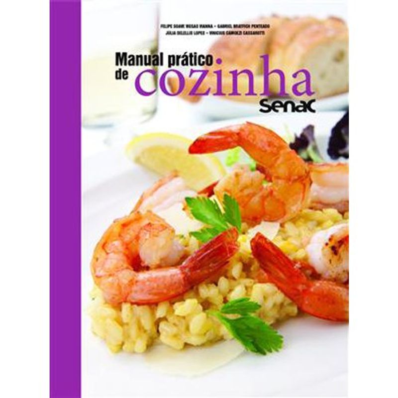 livro manual prático de cozinha senac senac-sp (mp)