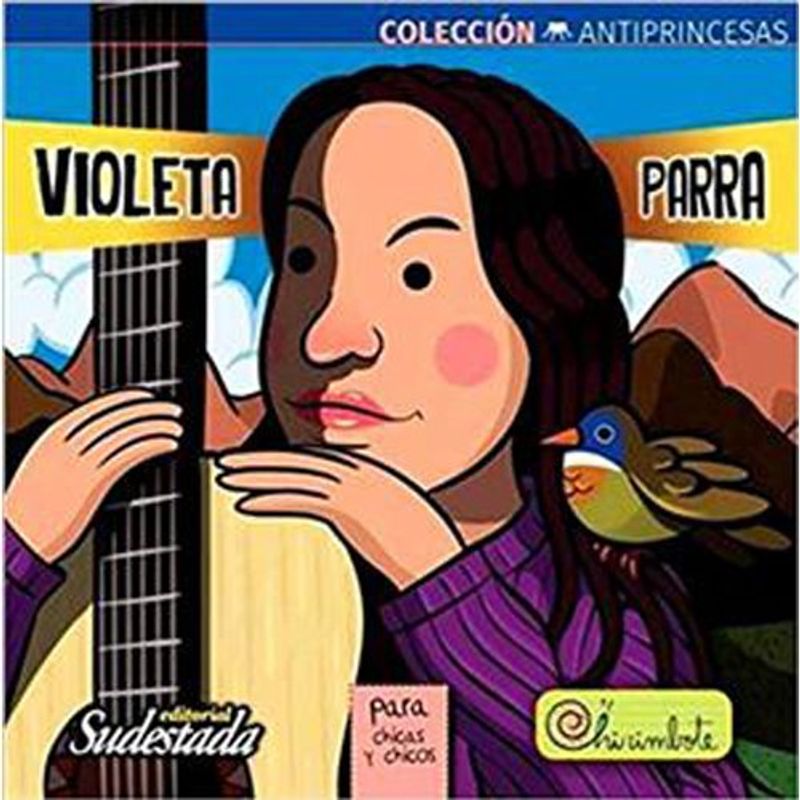 livro coleção antiprincesas violeta parra para chicas y chicos em espanhol sur importados (mp)