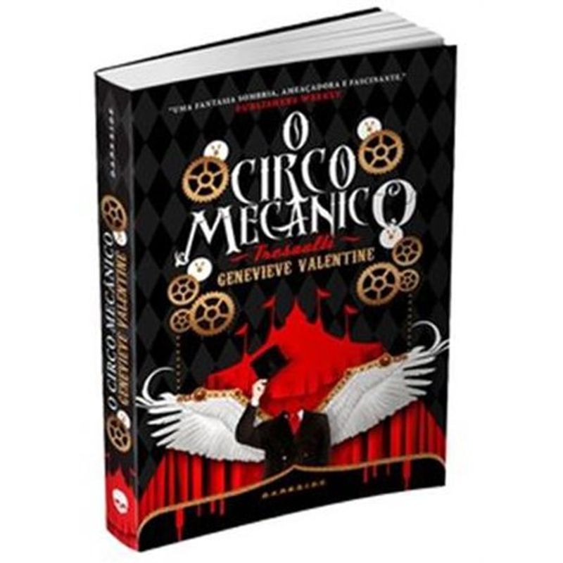 livro o circo mecânico tresaulti classic edition darkside (mp)