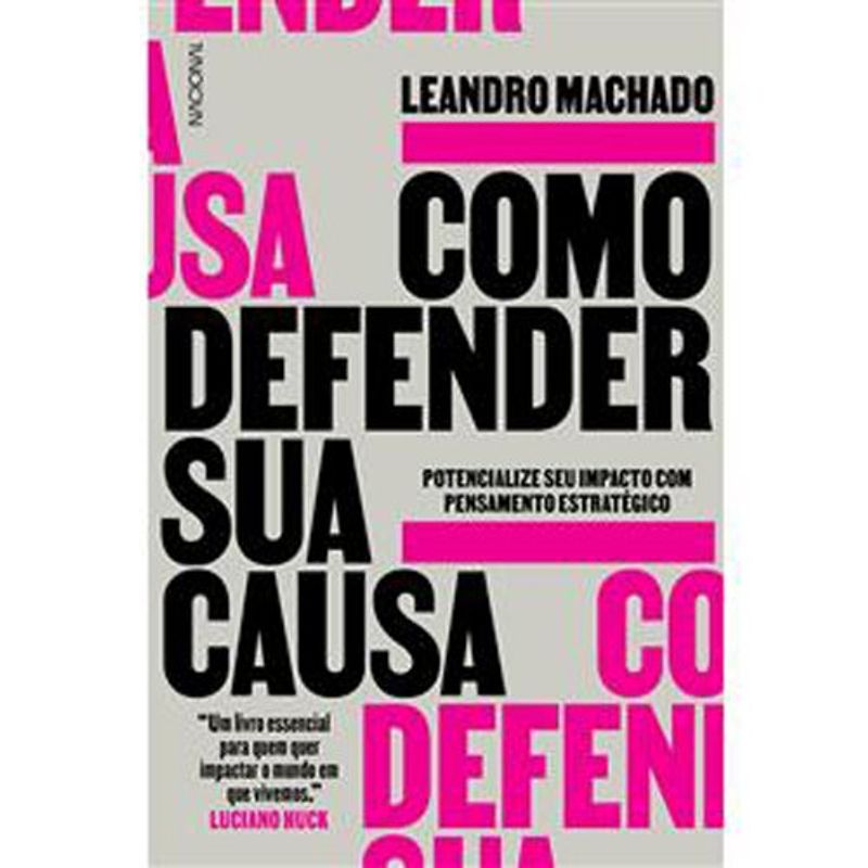 livro como defender sua causa (mp)