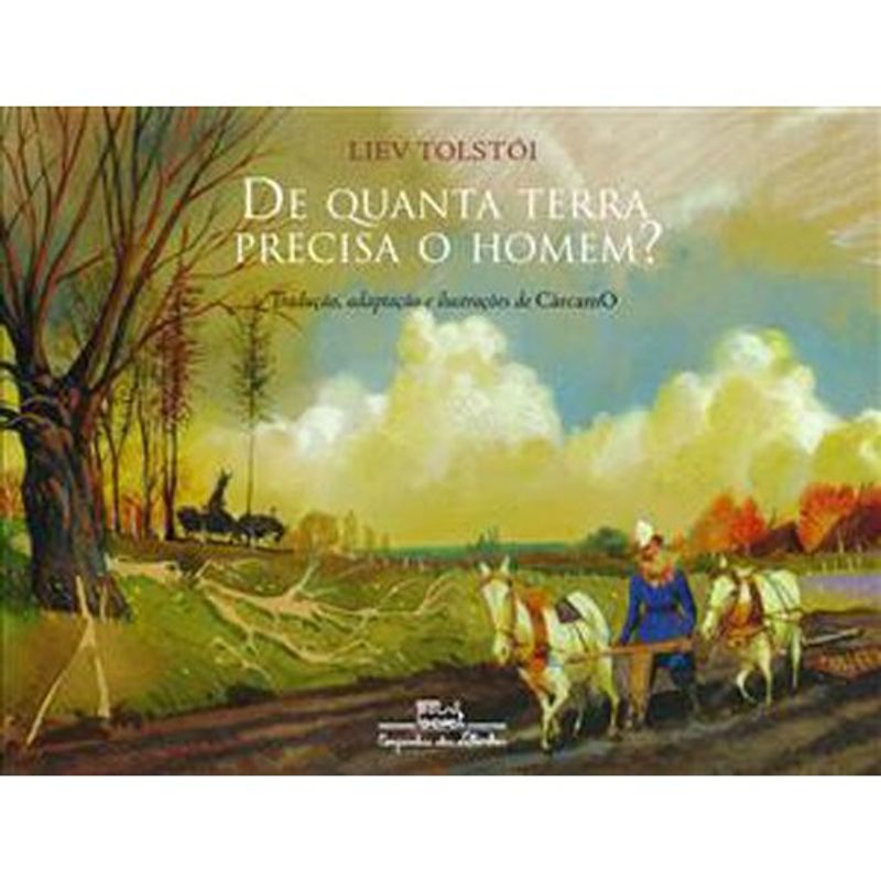 livro de quanta terra precisa o homem? companhia das letrinhas (mp)