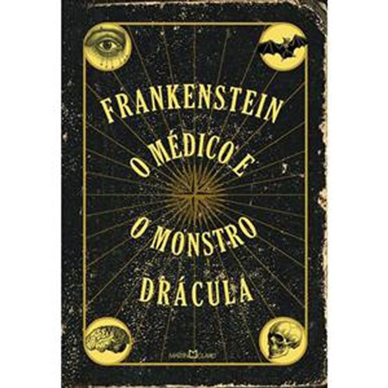 livro frankenstein o medico e o monstro drácula martin claret ltda (mp)