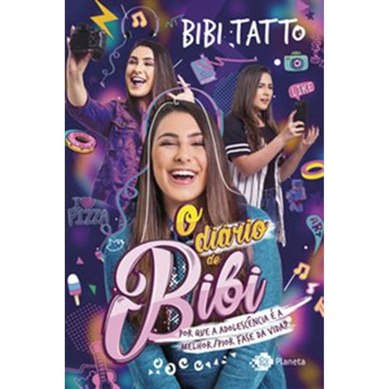 livro o diário de bibi planeta (mp)