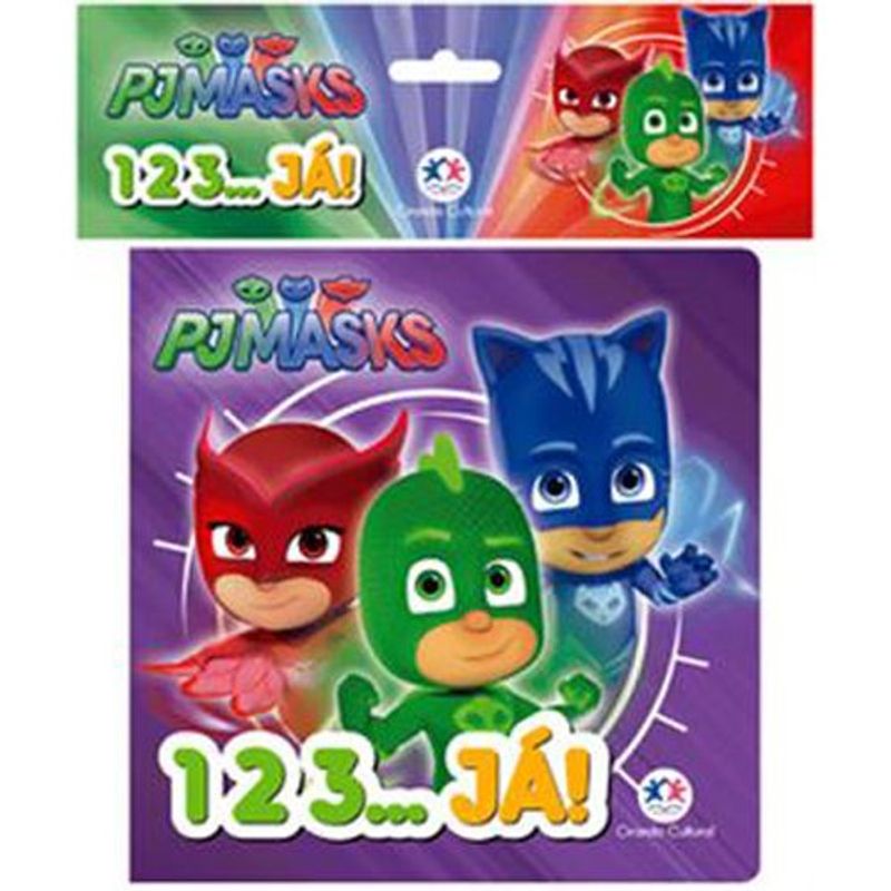 livro pj masks 1 2 3... já! ciranda cultural (mp)