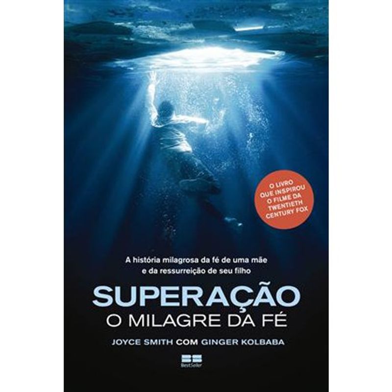 livro superação: o milagre da fé best seller (mp)