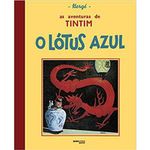 livro as aventuras de tintim o lotus azul capa dura globo liv ros (mp)