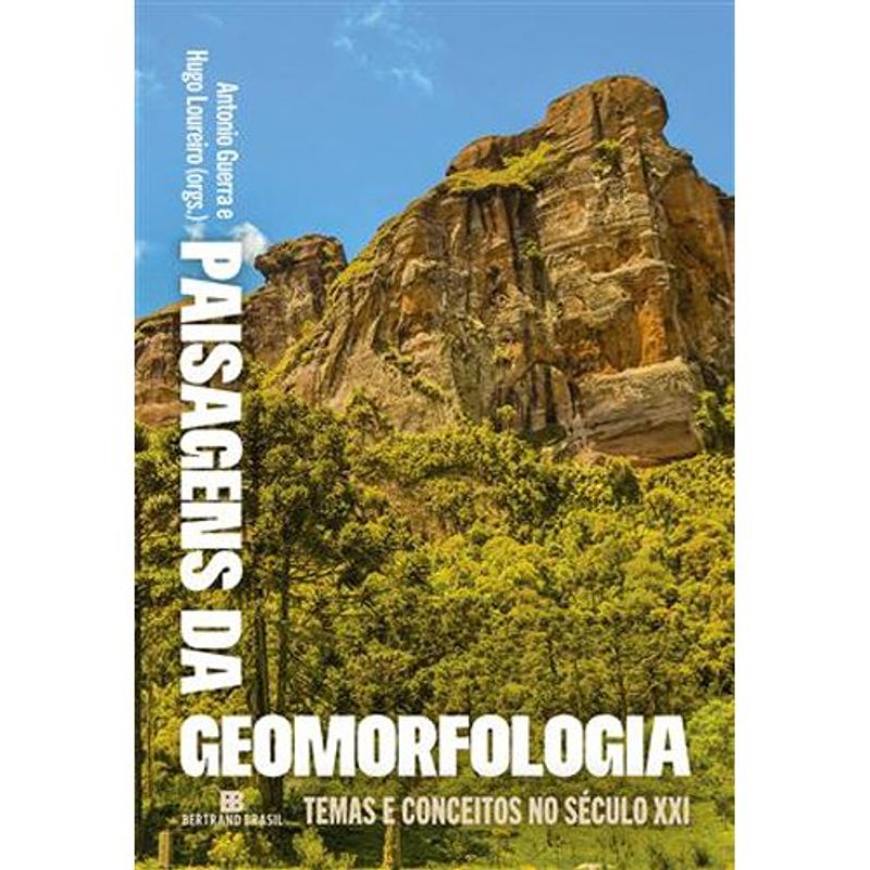 livro paisagens da geomorfologia bertrand brasil (mp)
