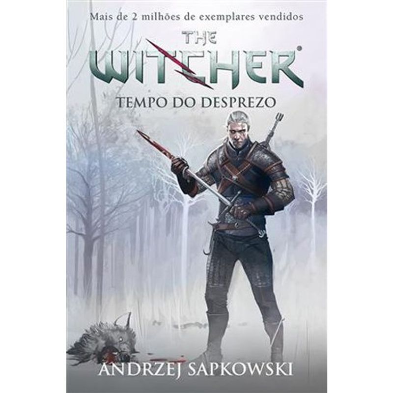livro tempo do desprezo the witcher a saga do bruxo geralt de rívia (capa game) wmf martins fontes (mp)