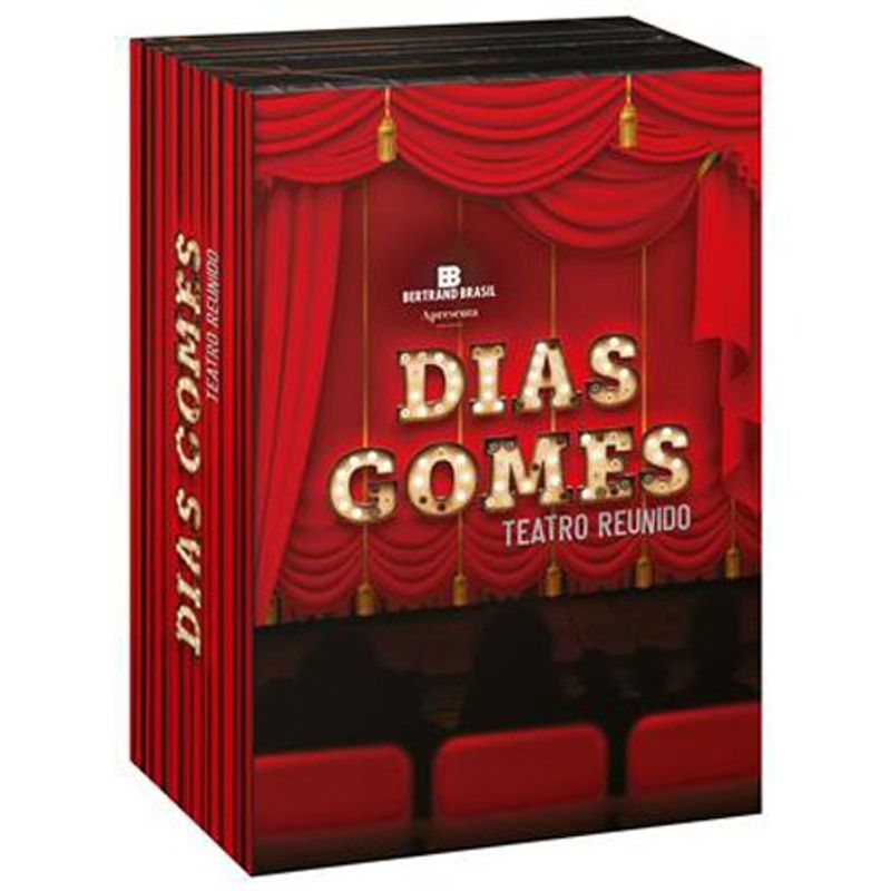 livro box teatro reunido dias gomes bertrand brasil (mp)