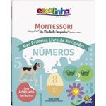 livro escolinha montessori meu p livro atividades: números (escolinha) ( mp) todolivro