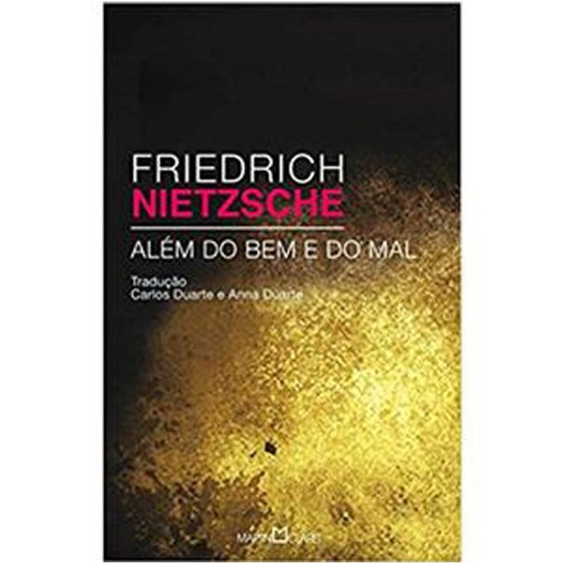 livro além do bem e do mal 85 obra-prima martin claret ltda (mp)