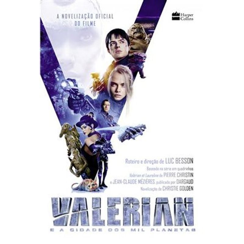 livro valerian e a cidade dos mil planetas harpercollins (mp)