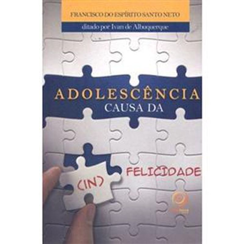 livro adolescência causa da infelicidade boa nova (mp)