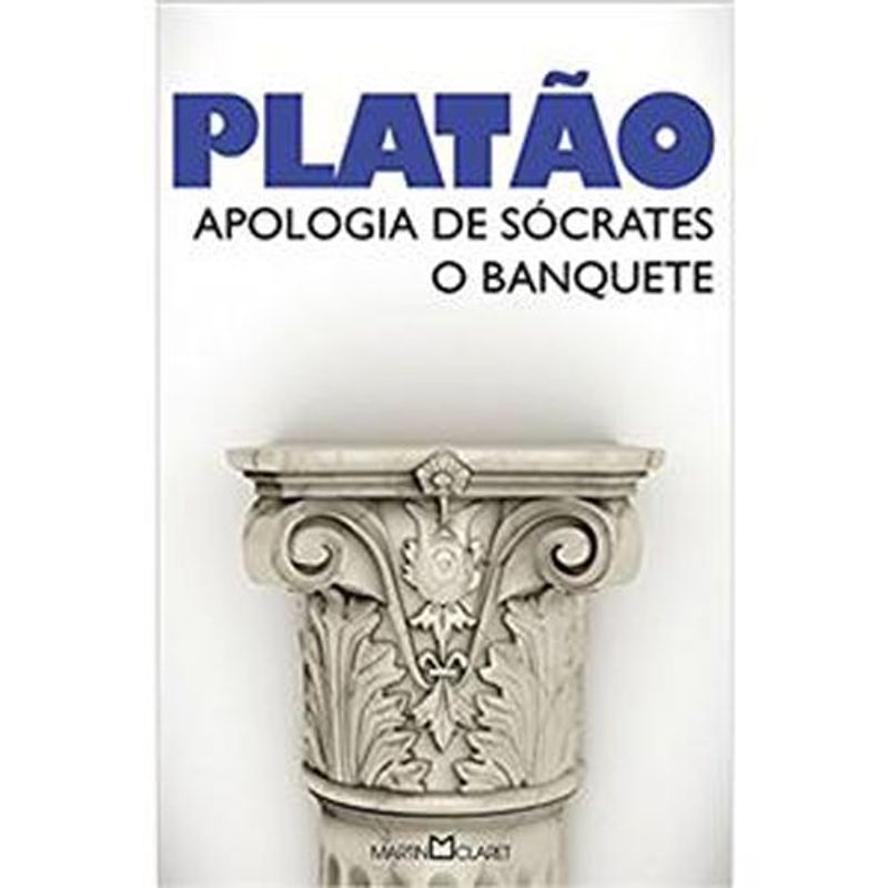 livro apologia de sócrates o banquete 20 obra-prima martin claret ltda (mp)