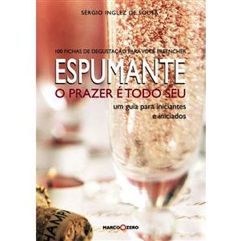 livro espumante o prazer e todo seu marco zero (mp)