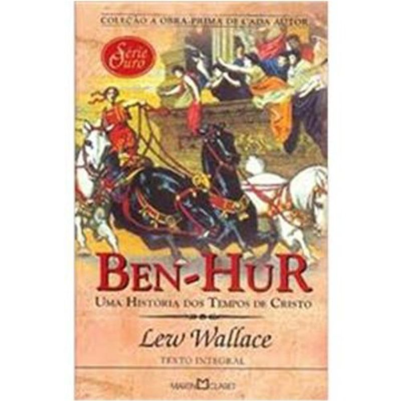 livro ben-hur 43 obra-prima serie ouro martin claret ltda (mp)