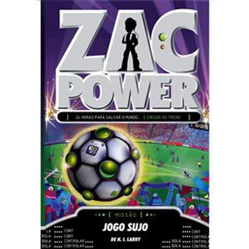 livro zac power 23 jogo sujo fundamento (mp)