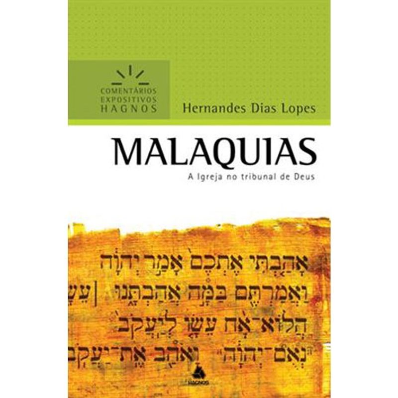 livro malaquias comentários expositivos hagnos hagnos (mp)
