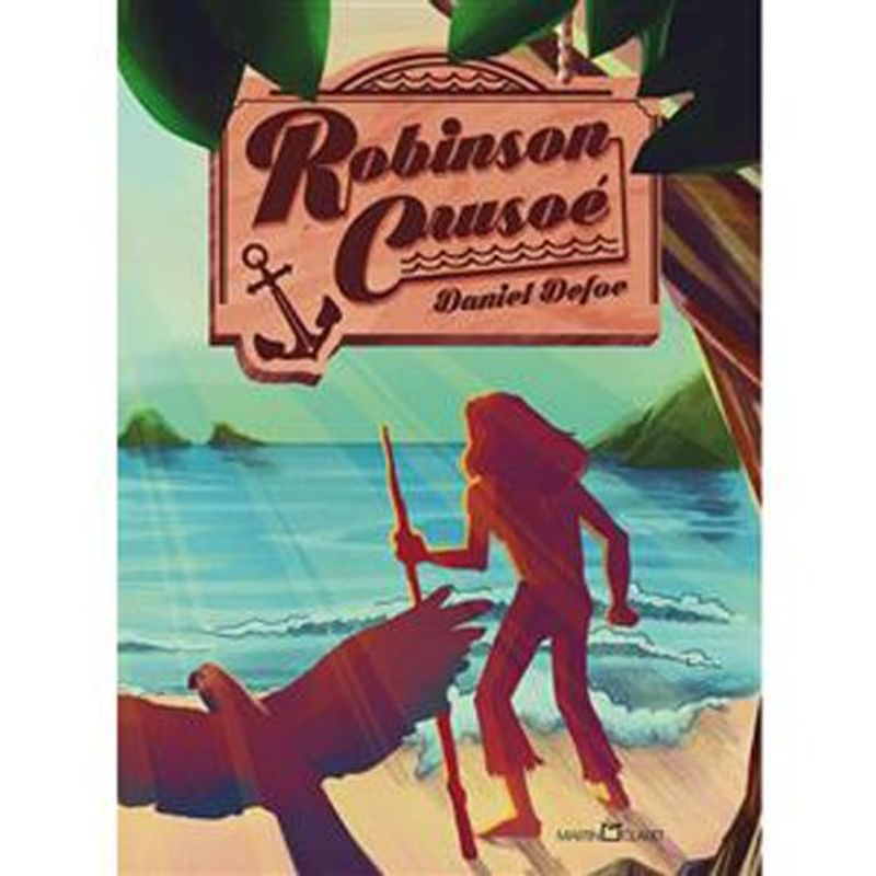 livro robinson crusoé martin claret ltda (mp)