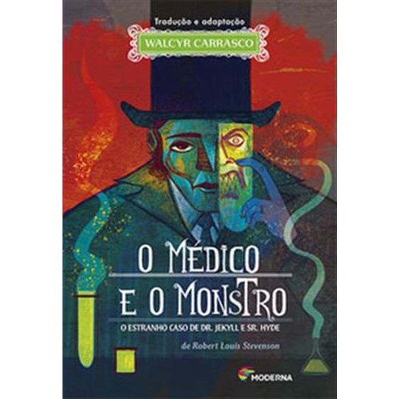 livro o médico e o monstro moderna literatura (mp)