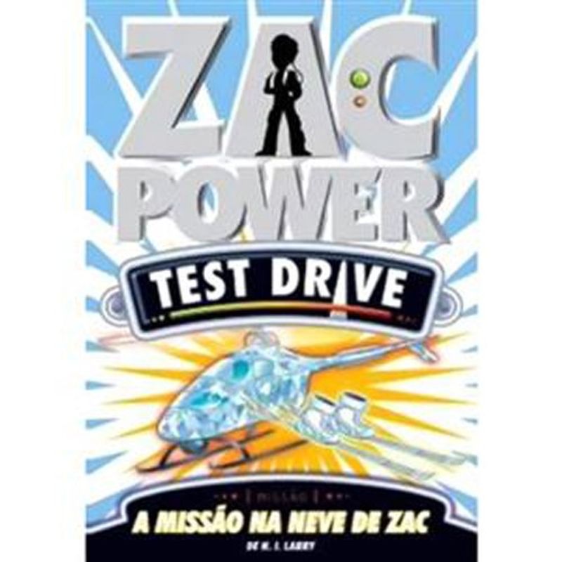 livro zac power test drive 6 a missão na neve de zac fundamento (mp)