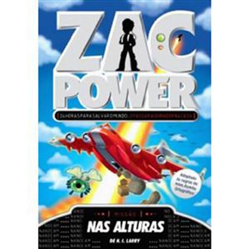 livro zac power 13 nas alturas fundamento (mp)