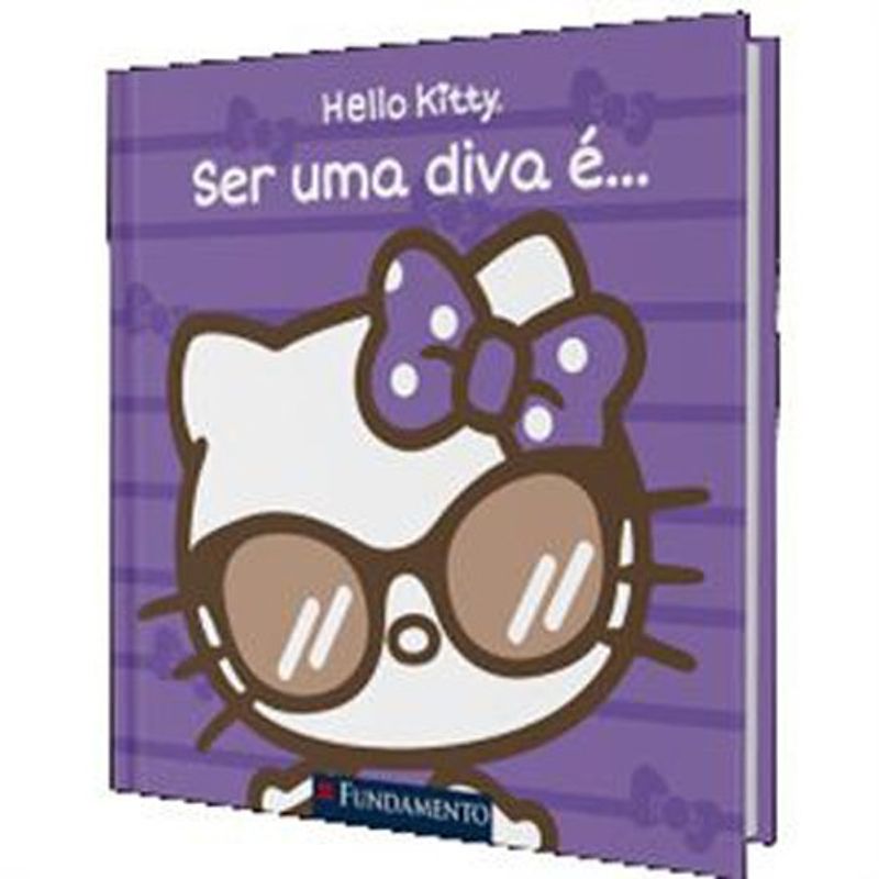 livro hello kitty ser uma diva e... fundamento (mp)